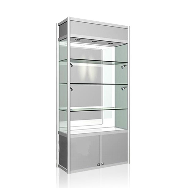 Vitrina  de aluminio  moderna